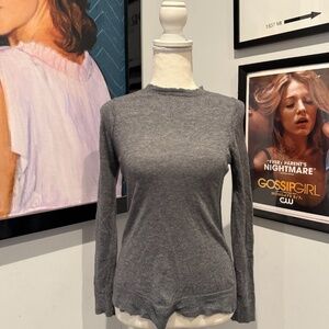 Zadig & Voltaire Gray Cashmere Sweater XS